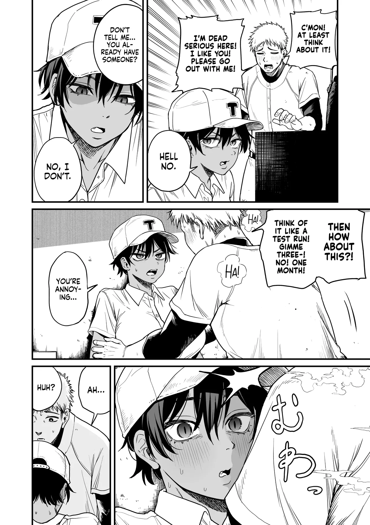 Hentai Manga Comic-I Found the Grumpy, Brown-Skinned Baseball Manager's Weakness-Read-6